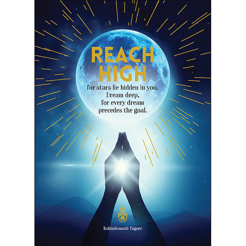 A114 - Reach High - Spiritual Greeting Card