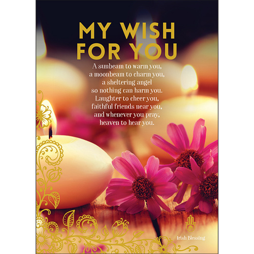 A55 - My Wish For You - Spiritual Greeting Card