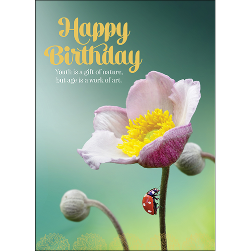 A88 - Happy Birthday - Spiritual Greeting Card
