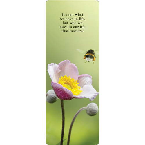 ABB008 - It's not what we have - Bee Bookmark 