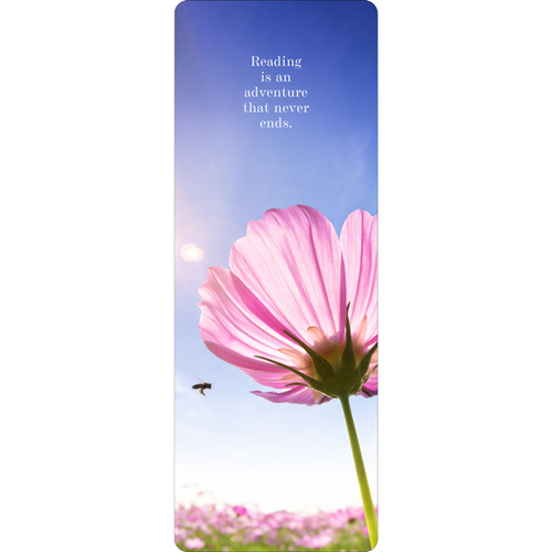 ABB011 - Reading is an adventure - Bee Bookmark 