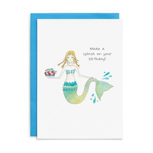 C014 - Make a splash on your birthday! - Cottonwood Birthday Card
