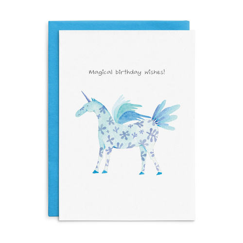 C015 - Magical birthday wishes! - Cottonwood Birthday Card