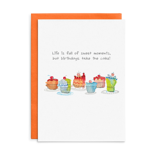 C026 - Life is full of sweet moments... - Cottonwood Birthday Card