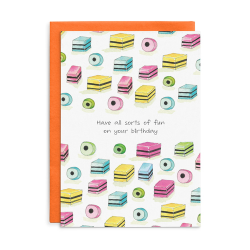 C030 - Have all sorts of fun on your birthday. - Cottonwood Birthday Card