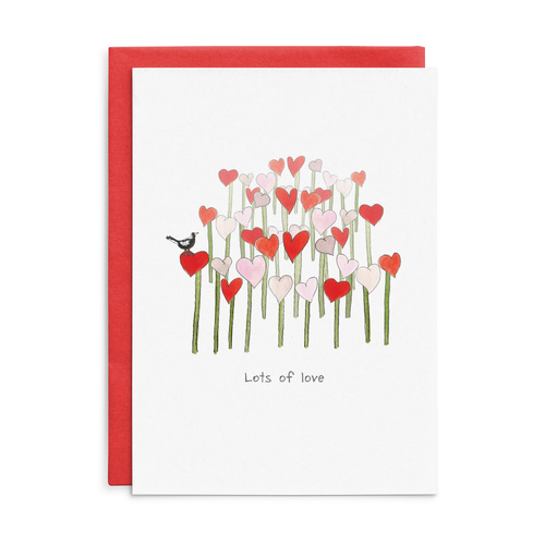 C046 - Lots of love. - Cottonwood Love Card