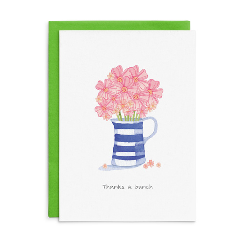 C048 - Thanks a bunch. - Cottonwood Thank you Card