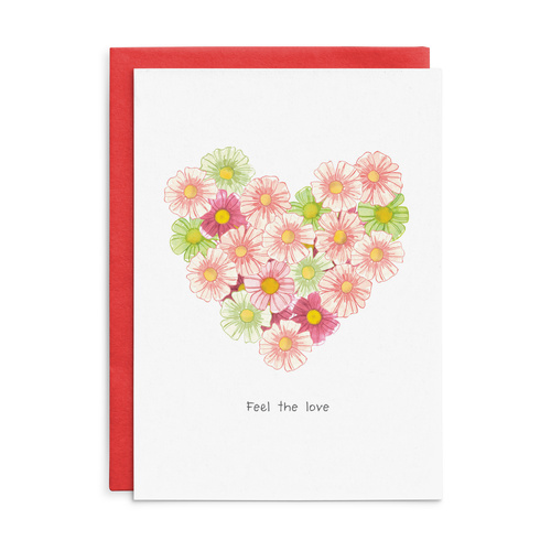 C050 - Feel the love. - Cottonwood Love Card