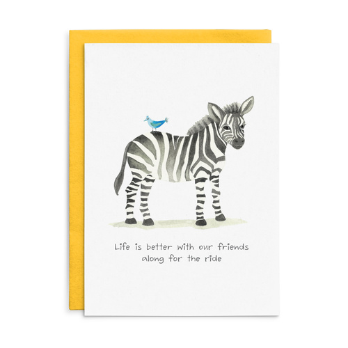 C060 - Life is better with our friends... - Cottonwood Friendship Card