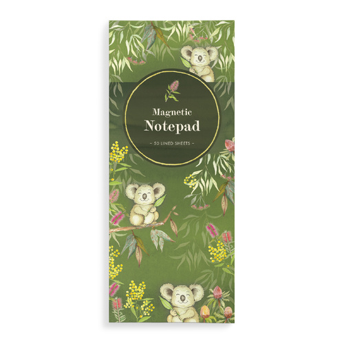CLN01 - Cottonwood Magnetic List Notepad - Koala