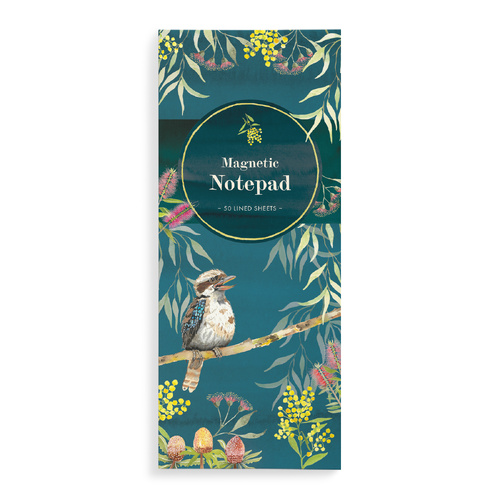 CLN02 - Cottonwood Magnetic List Notepad - Kookaburra