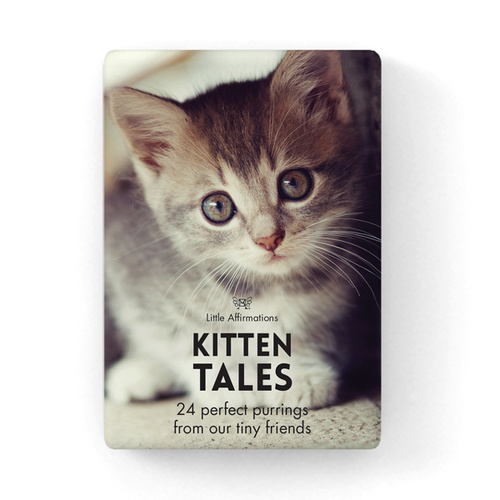 DKT - Kitten Tales - 24 affirmation cards + stand