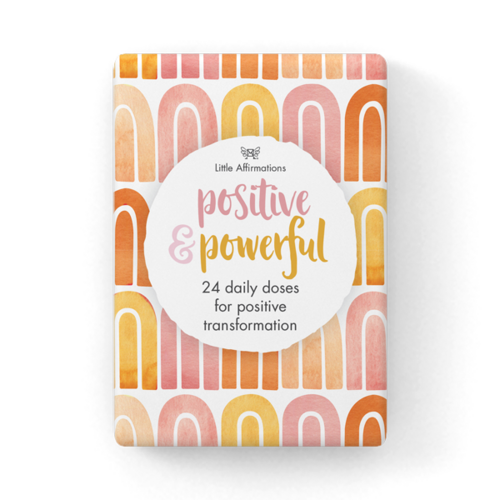 DPP - Positive and Powerful - 24 affirmation cards + stand