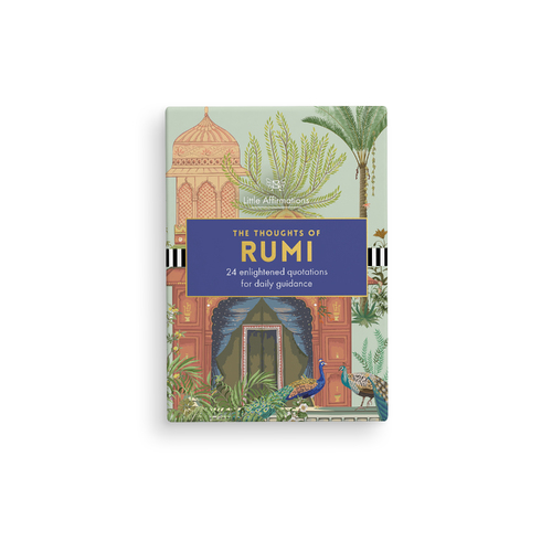 DRU - Thoughts of Rumi - 24 affirmation cards + stand