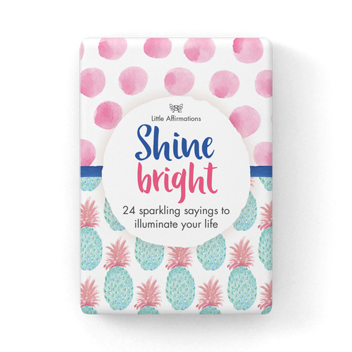 DSB - Shine Bright - 24 affirmation cards + stand
