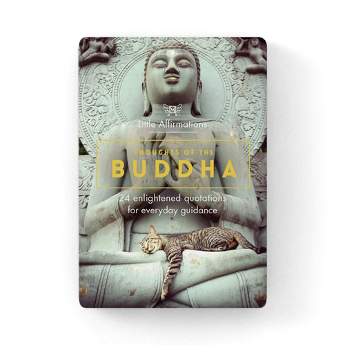 DTB - Thoughts of the Buddha - 24 affirmation cards + stand