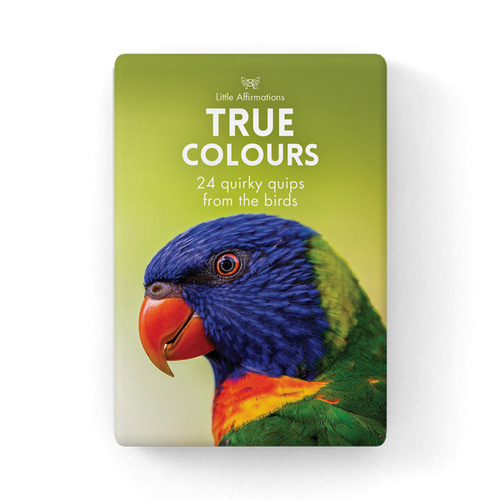 DTC - True Colours - 24 affirmation cards + stand