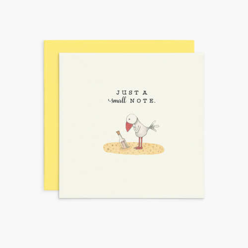 K161 - Just A Small Note - Twigseeds Greeting Card