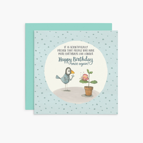 K177 - Happy Birthday - Twigseeds Greeting Card