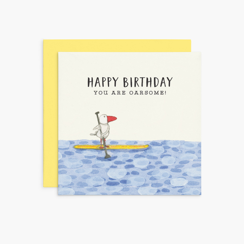 K220 - You are Oarsome - Twigseeds Birthday Card