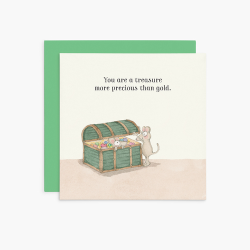 K249 - You are a treasure - Twigseeds Love Card
