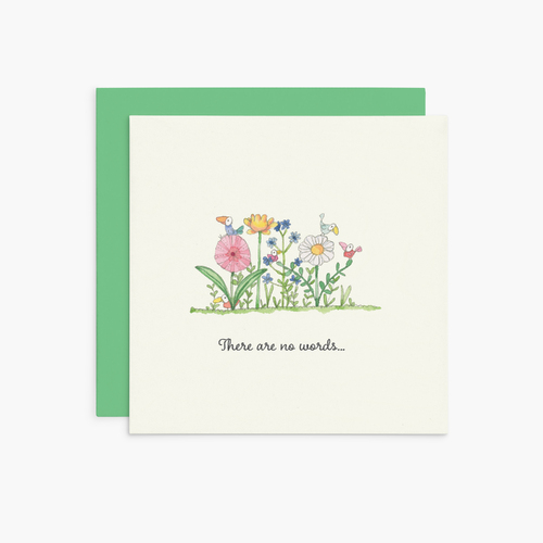 K274 - There are no words - Twigseeds Sympathy Card