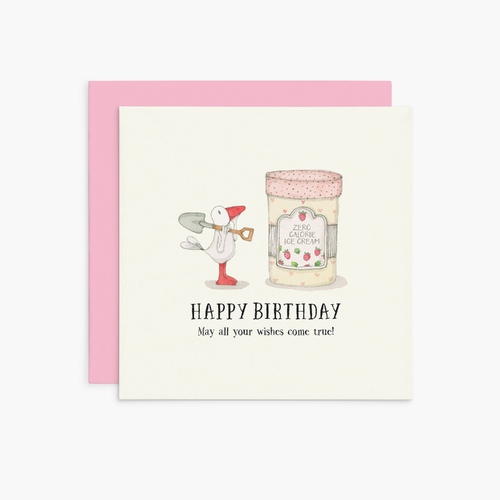 K284 - Wishes Come True - Twigseeds Birthday Card