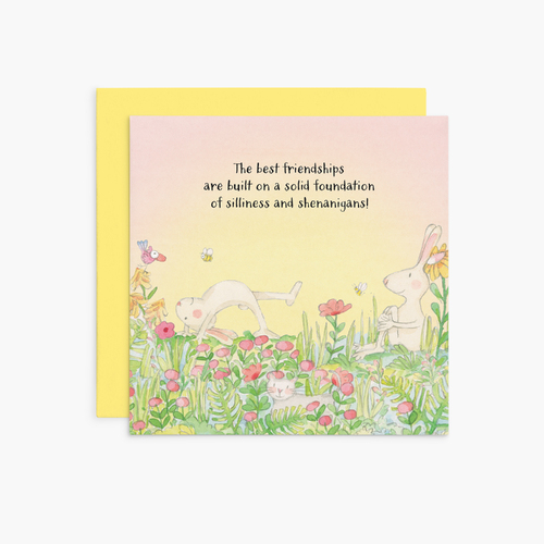 K313 - The Best Friendships - Twigseeds Greeting Card