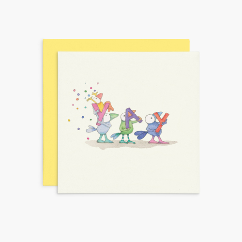 K342 - Yay! - Twigseeds Inspirational Card