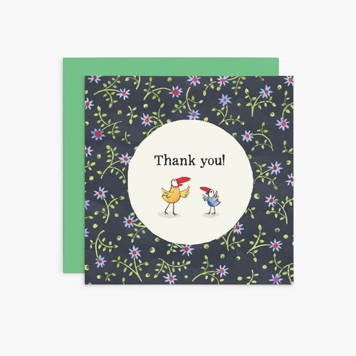 K345 - Thank You! - Twigseeds Thank You Card