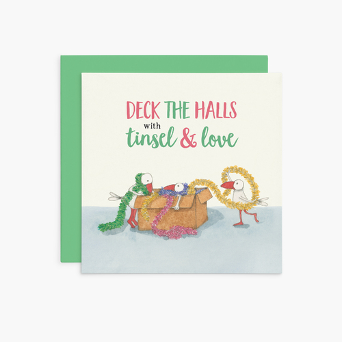 KC04 - Deck The Halls - Twigseeds Christmas Card