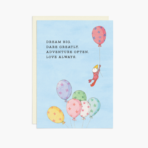 KT05 - Dream Big, Dare Greatly - Twigseeds Jumbo Inspiration Card