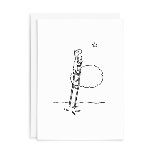 L013 - Lone Star. - Leunig Greeting Card