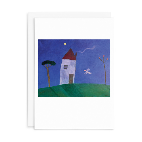 L029 - The Visitation. - Leunig Greeting Card