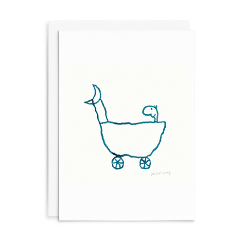 L030 - Mother Moon. - Leunig Greeting Card
