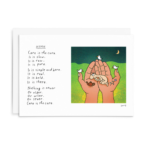 L052 - Hymn. - Leunig Greeting Card