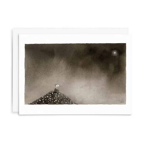 L061 - Star Gazing. - Leunig Greeting Card