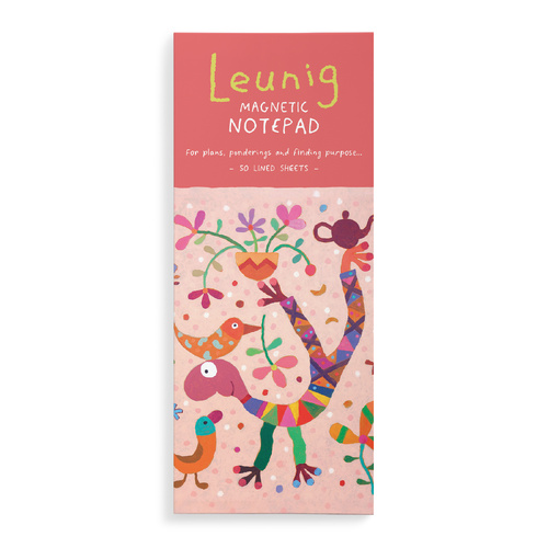 LLN01 - Leunig Magnetic List Notepad - Once in a Lifetime