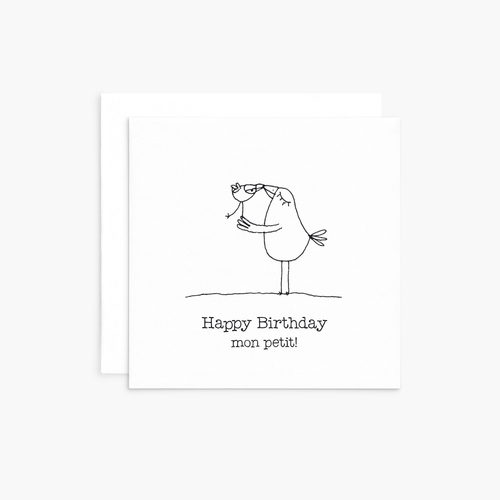 T08 - Mon Petit  - Twigseeds Mini Birthday Card