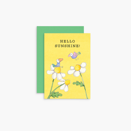 T363 - Hello Sunshine! - Twigseeds Mini Inspirational Card