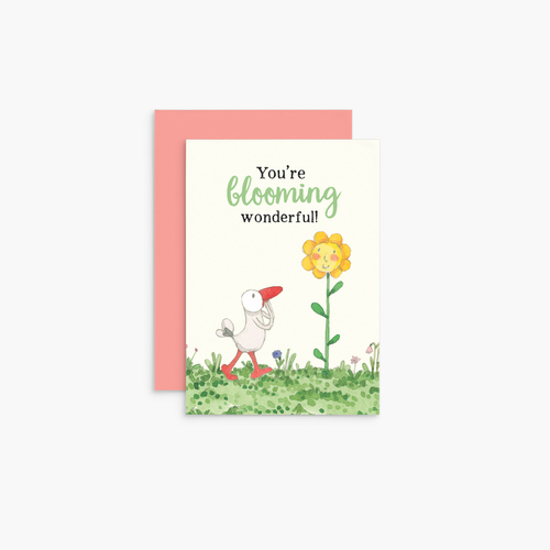 T365 - You're Blooming Wonderful! - Twigseeds Mini Card