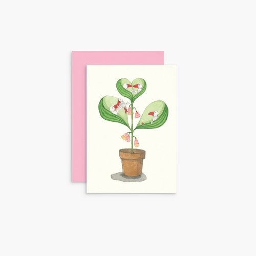 T367 - Cactus Illustration - Twigseeds Mini Family Card 