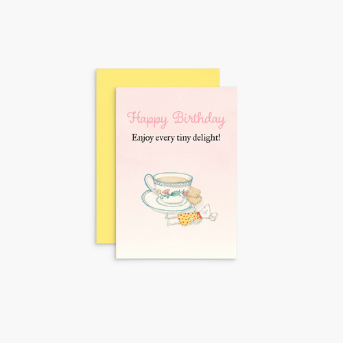 T369 - Happy Birthday - Twigseeds Mini Birthday Card 