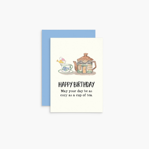 T370 - Happy Birthday - Twigseeds Mini Birthday Card 