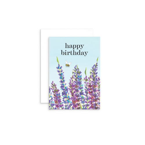 TB14 - Happy Birthday - Bee Mini Card