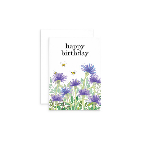 TB15 - Happy Birthday - Bee Mini Card