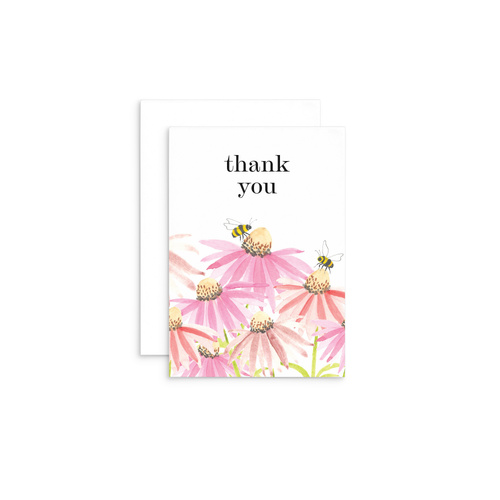 TB17 - Thank You - Bee Mini Card