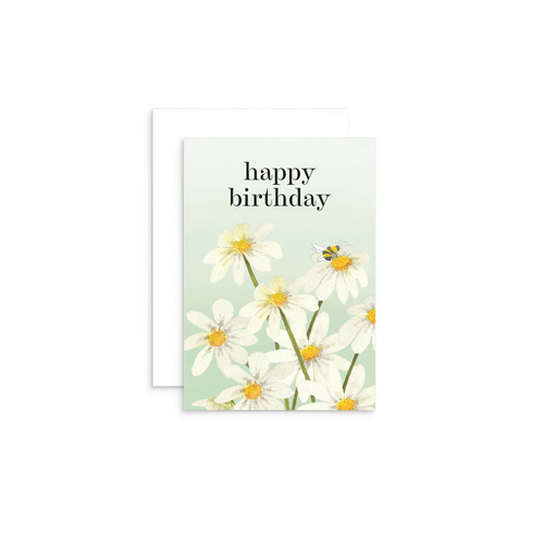 TB18 - Happy Birthday - Bee Mini Card