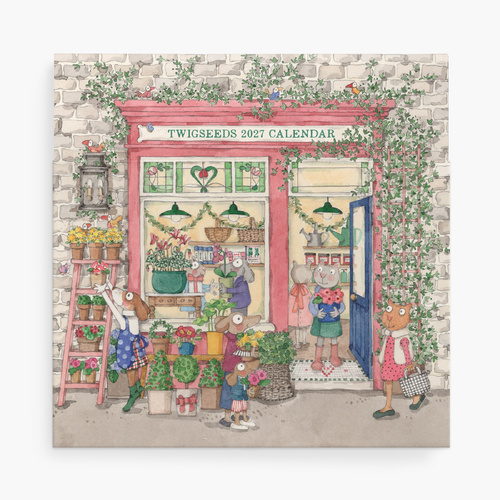 2027 Twigseeds Wall Calendar 