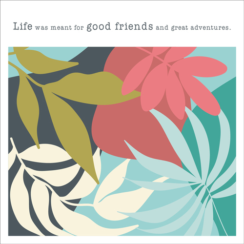 W016 - Great Adventures - Friendship Card